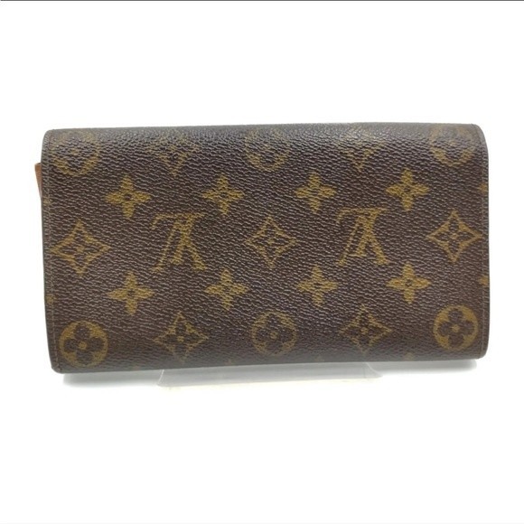 Louis Vuitton LV Long Wallet Portefeuille Sarah Browns Monogram 789125 - Picture 4 of 13